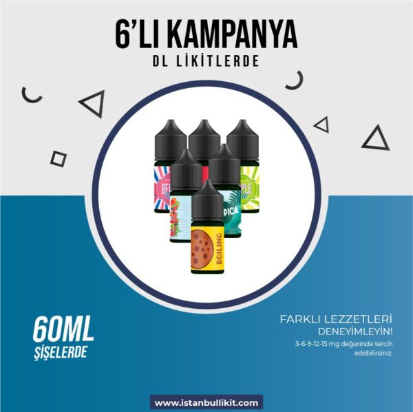 60 ml 6'Lı Kampanya