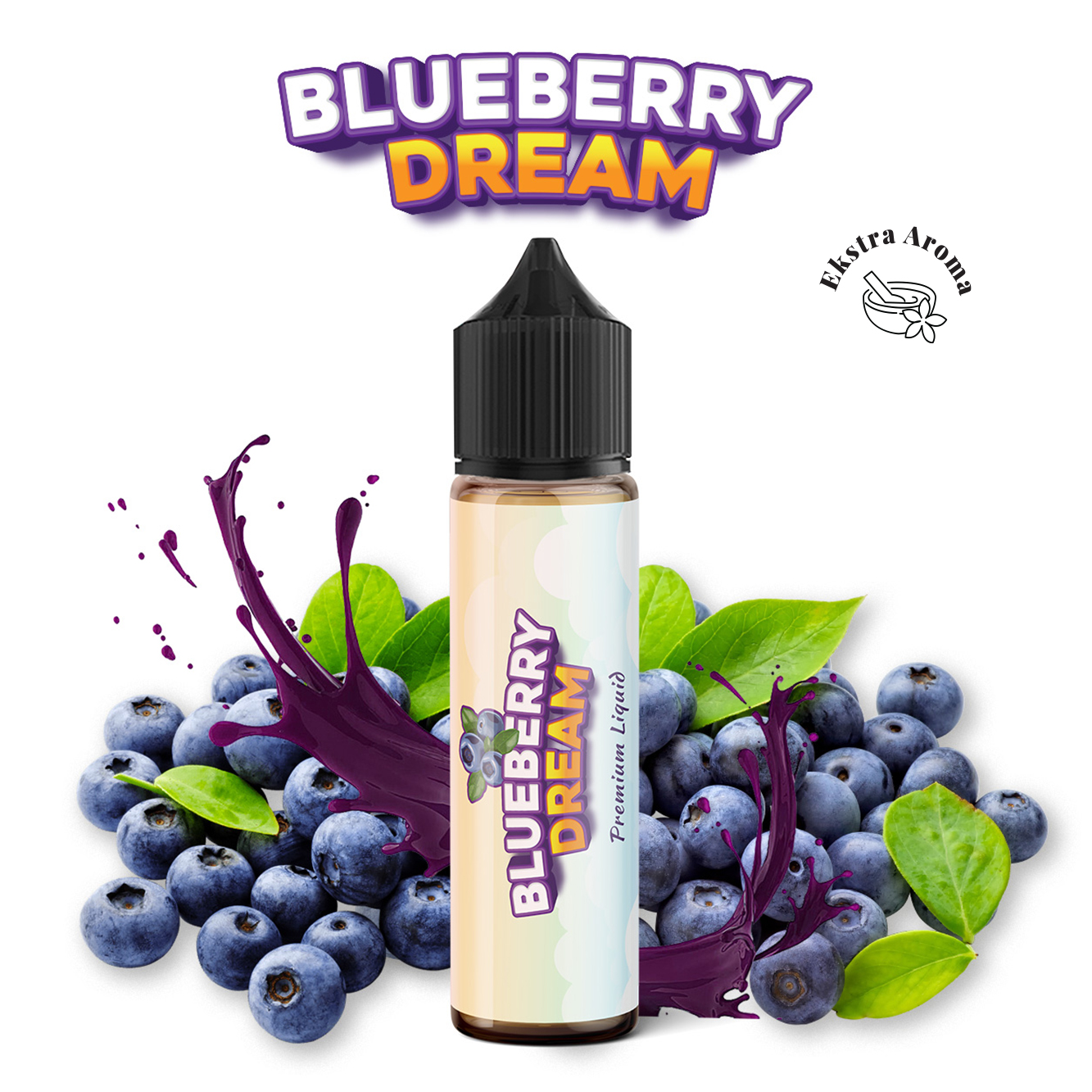 Blueberry Dream Ekstra Aroma Likit - Görsel 2