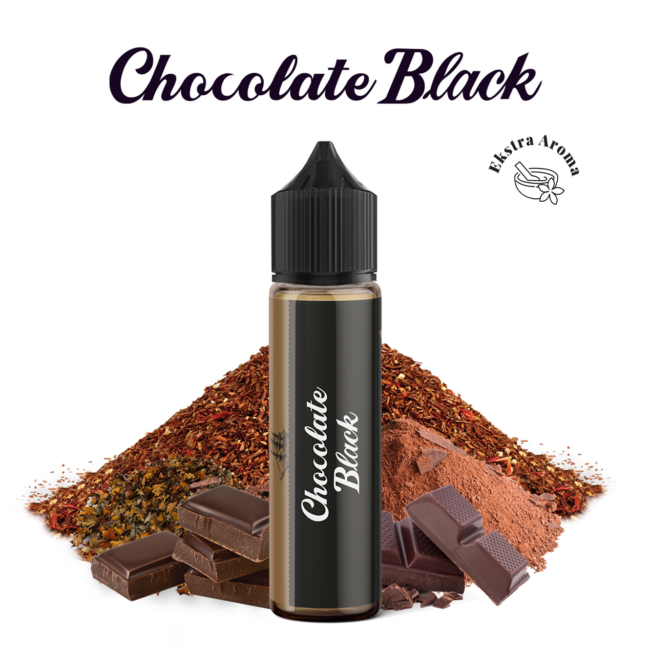Chocolate Black Ekstra Aroma E Likit - Görsel 2