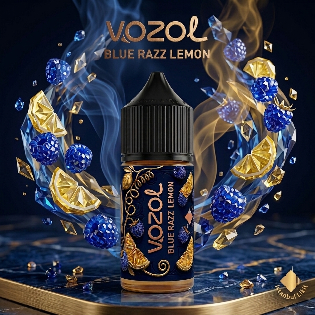 Vozol Blue Razz Lemon Salt Likit