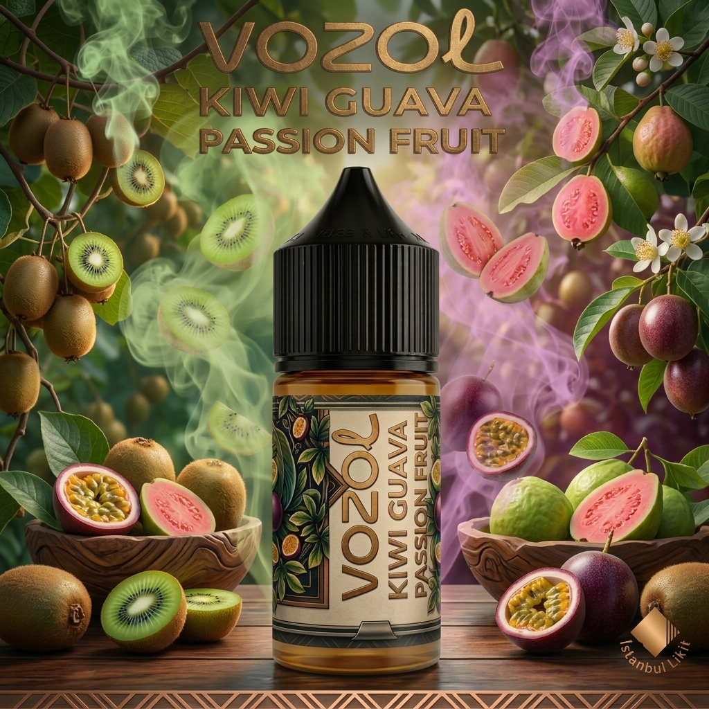 Vozol Kiwi Guava Passion Fruit Salt Likit