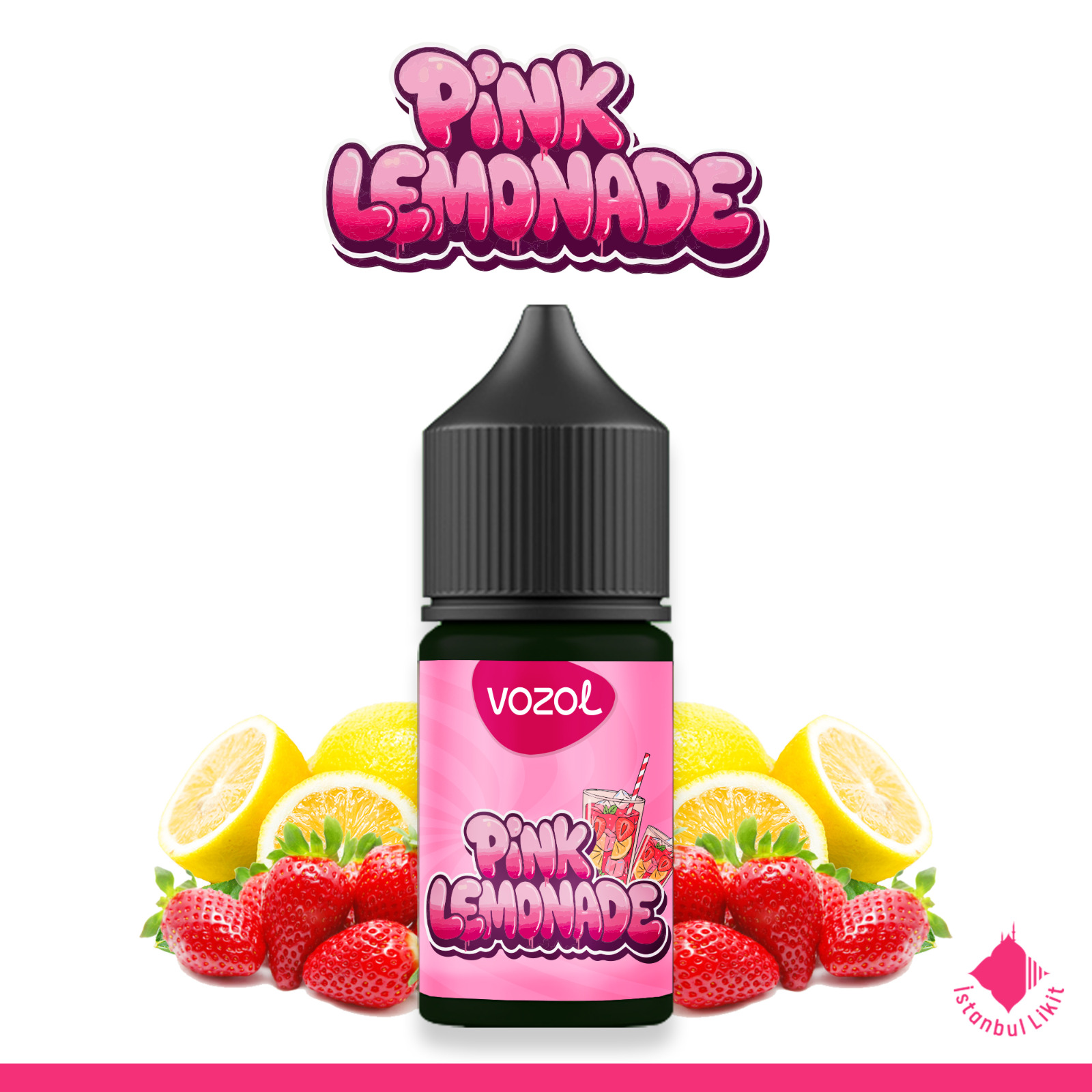 Vozol Pink Lemonade Ekstra Aroma Likit